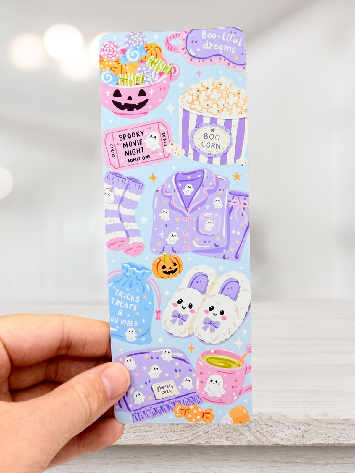 Boo-tiful Dreams Bookmark | Cosy Halloween Bookmark