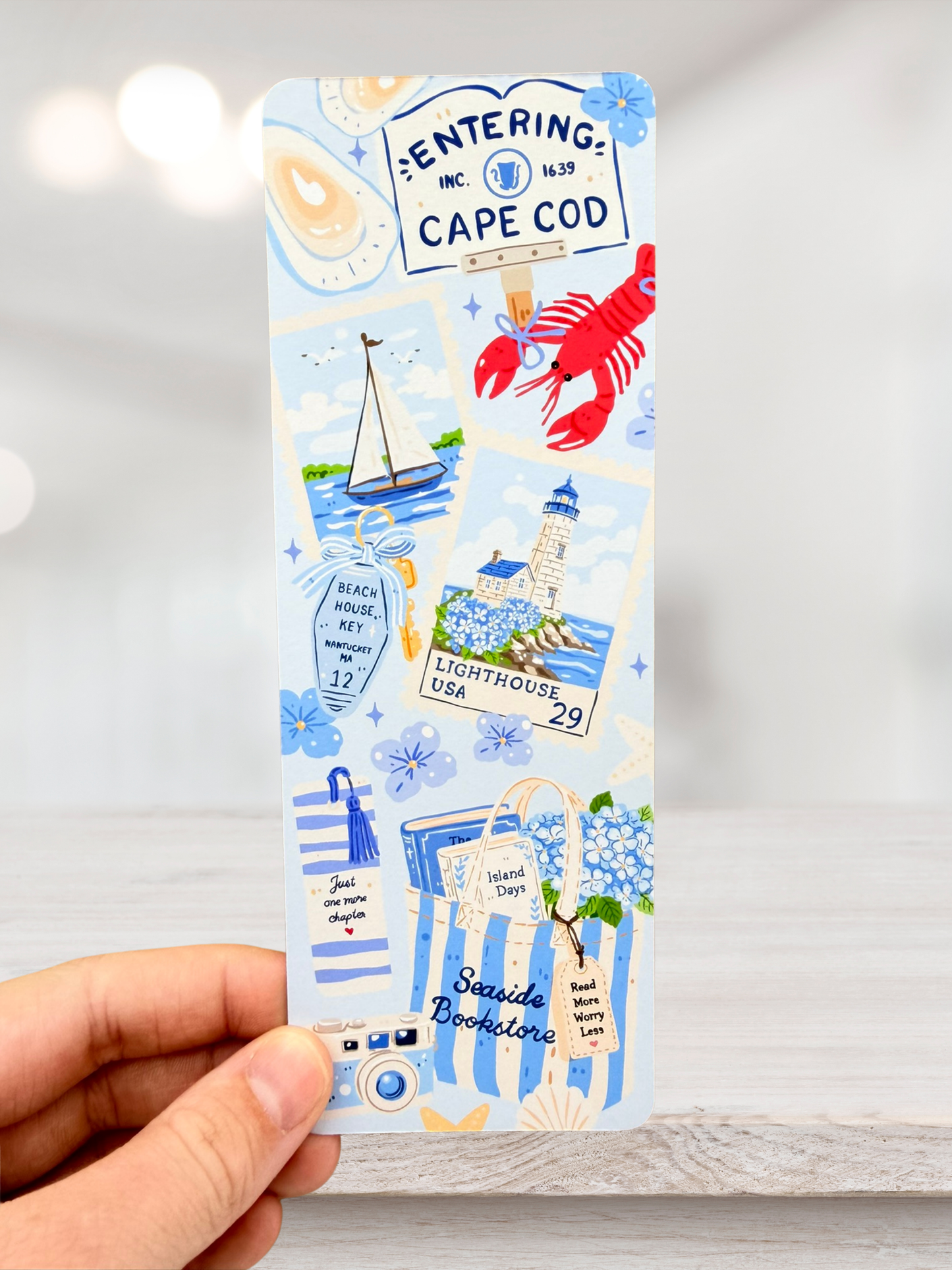 Seaside Bookstore | Cape Cod Bookmark