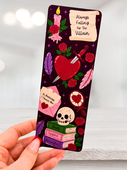 Dark Romance Bookmark | Morally Grey Romance Bookmark