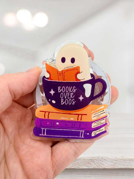 Books Over Boos | MagSafe Phone Grip