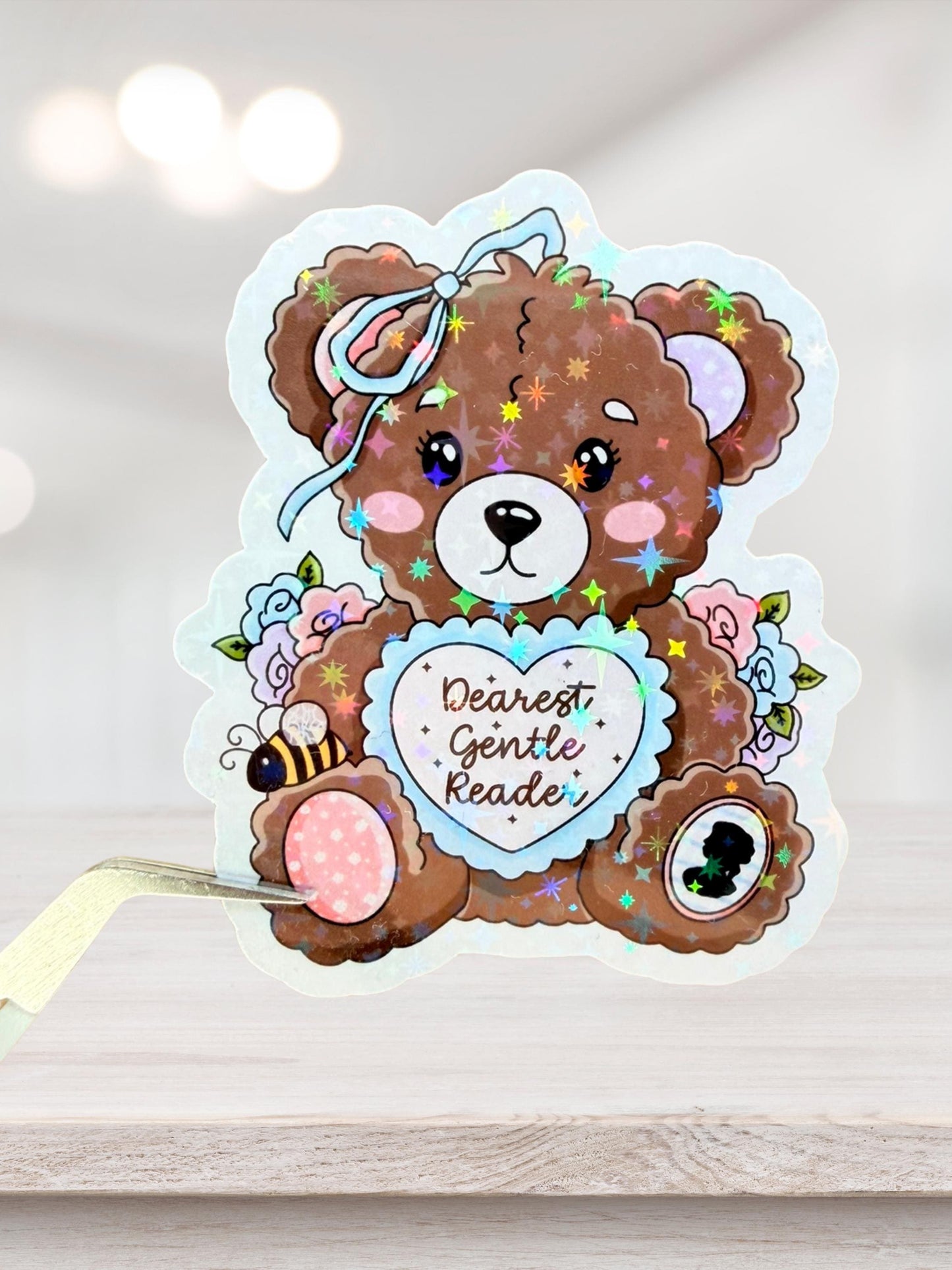Regency Bookish Sticker | Gentle Reader Sticker