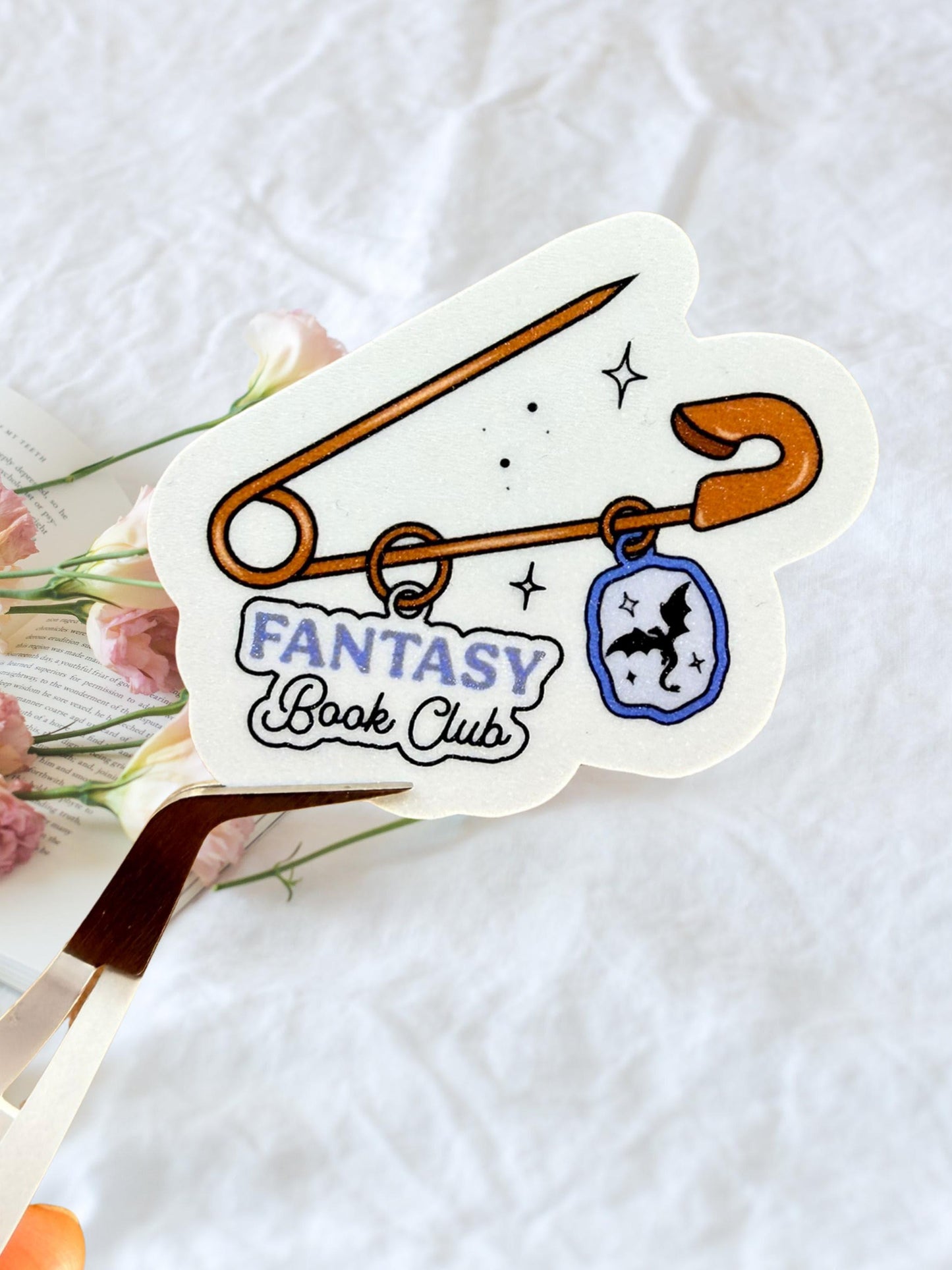 Fantasy Book Club Sticker | Bookish Fantasy Sticker