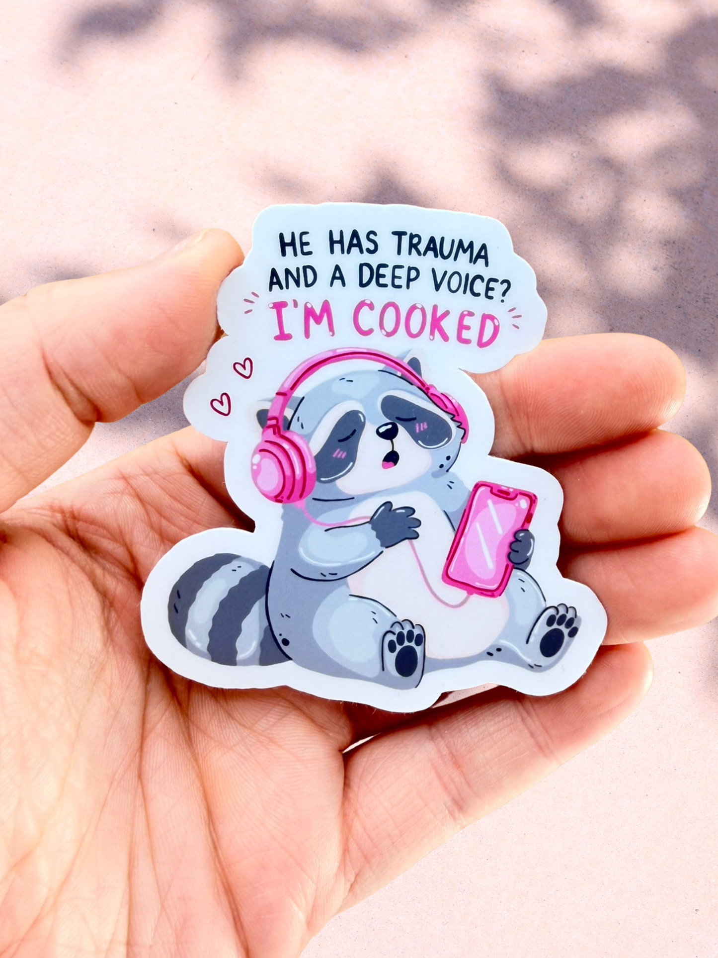I’m Cooked Sticker | Romance Reader