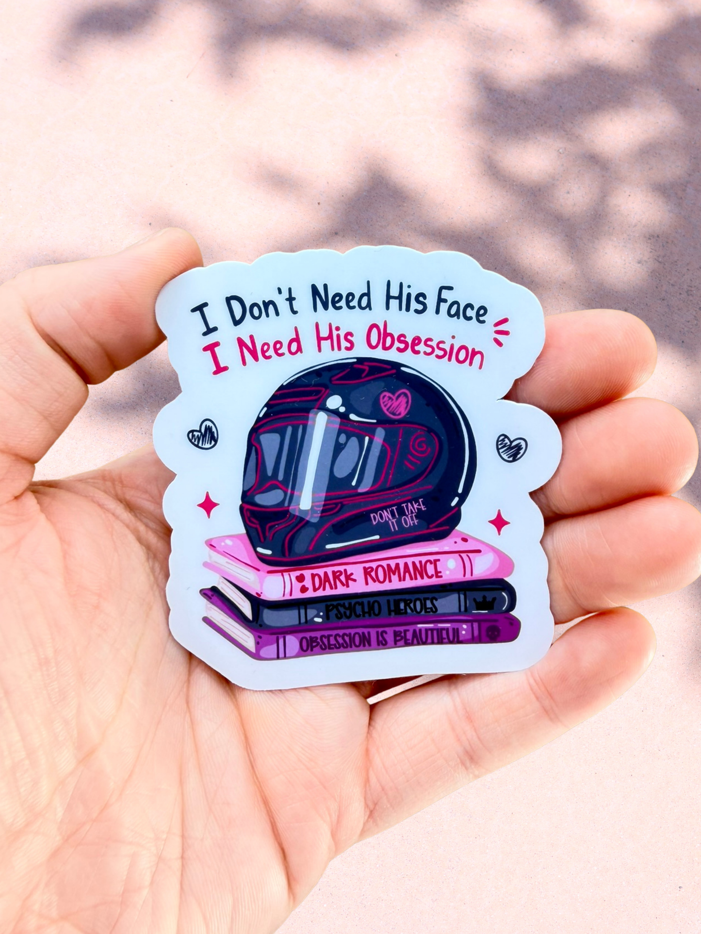 I Need His Obsession Sticker | Dark Romance
