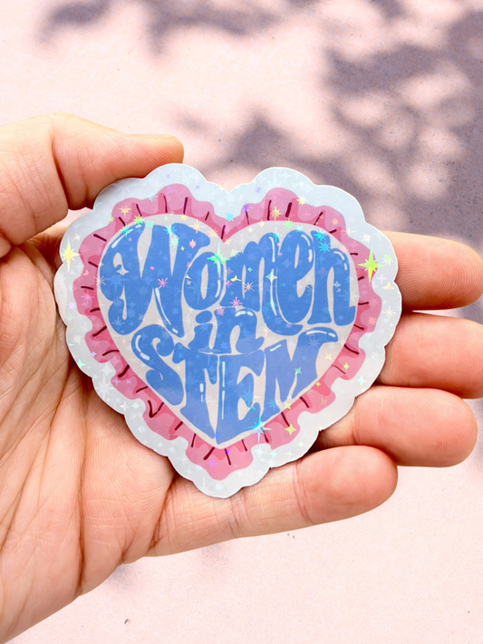 Women In STEM | Star Overlay Sticker