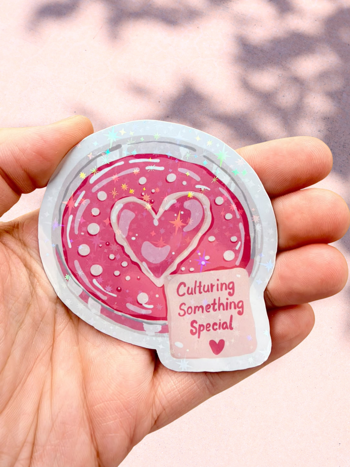 Culturing Something Special | Star Overlay Sticker