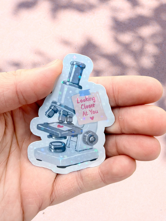 Looking Closely At You | Star Overlay Sticker