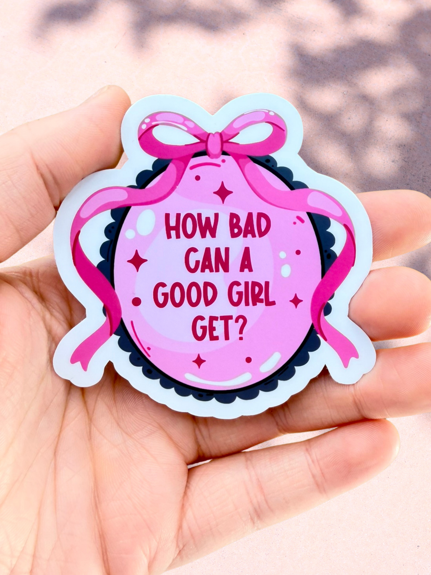 Good Girl Sticker | Dark Romance