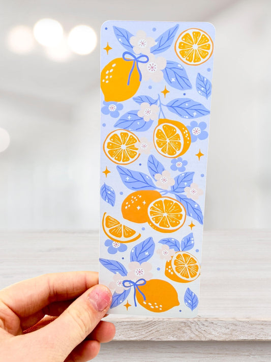 Lemon Bookmark | Mediterranean Citrus Bookmark