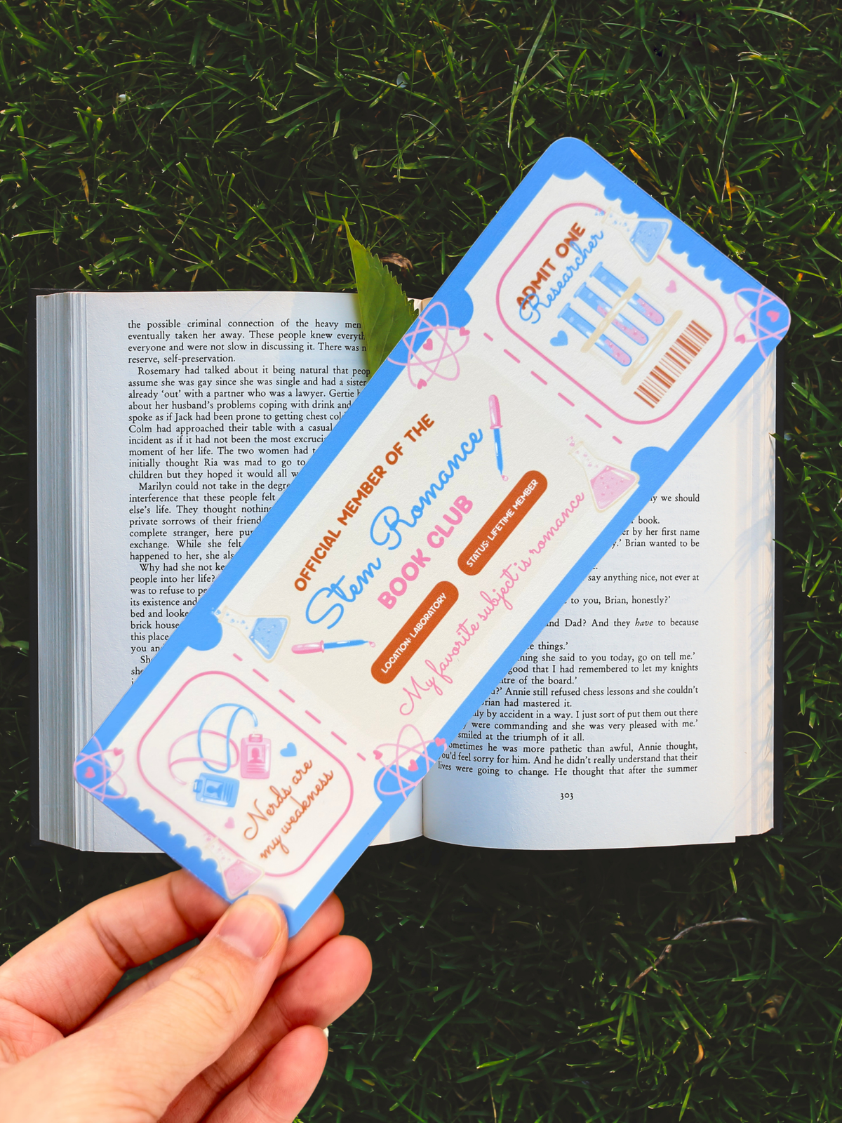 STEM Romance Book Club | Bookmark