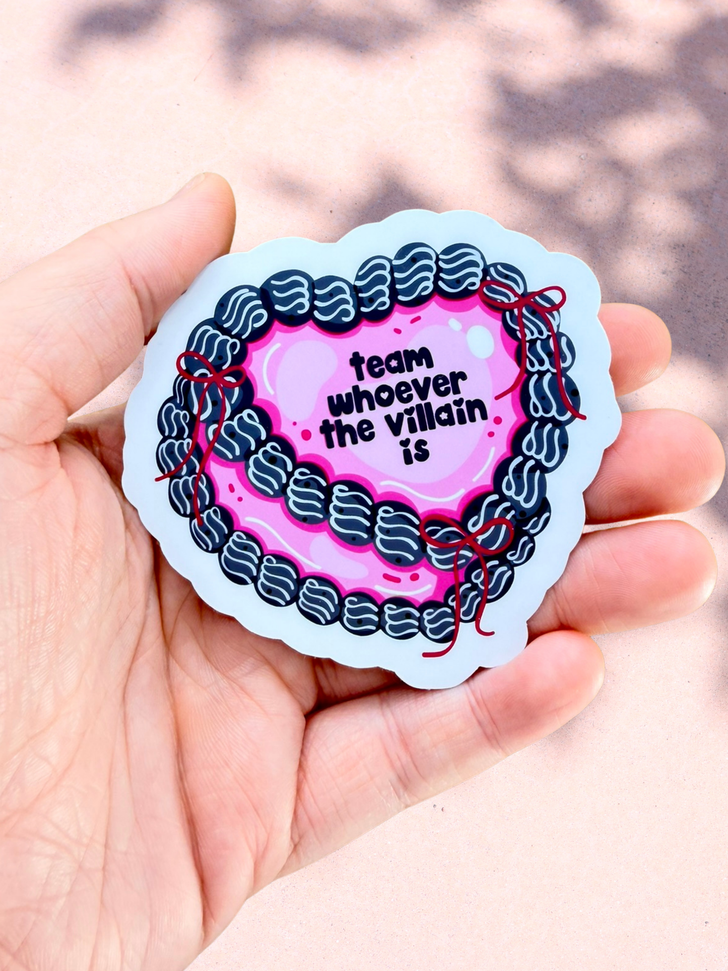 Team Villain Sticker | Dark Romance