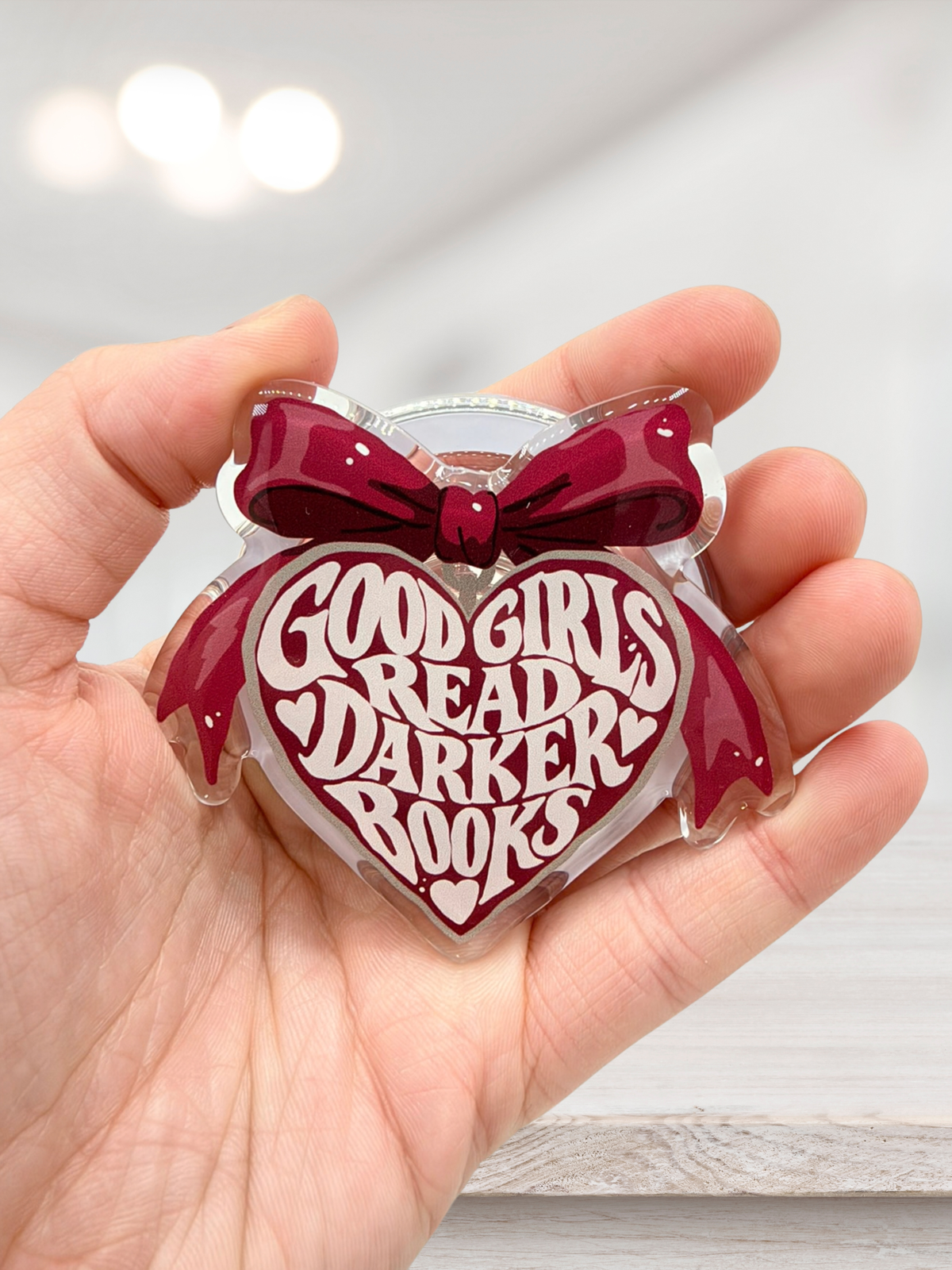 Good Girls Read Darker Books | MagSafe Phone Grip