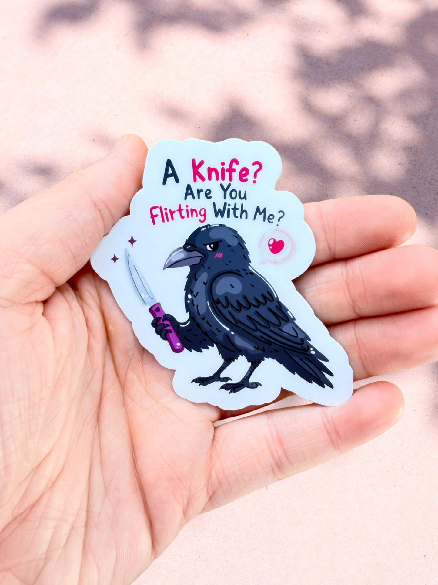 Are You Flirting With Me Sticker | Raven Romance
