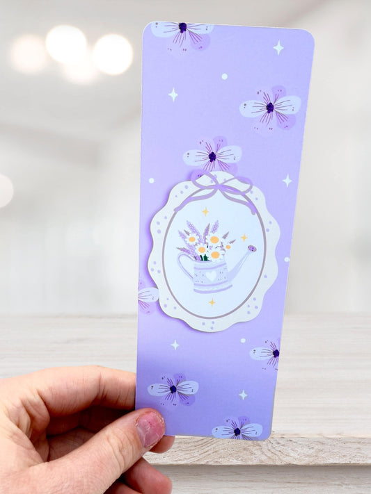 Lavender Bookmark | Cottagecore Floral Bookmark