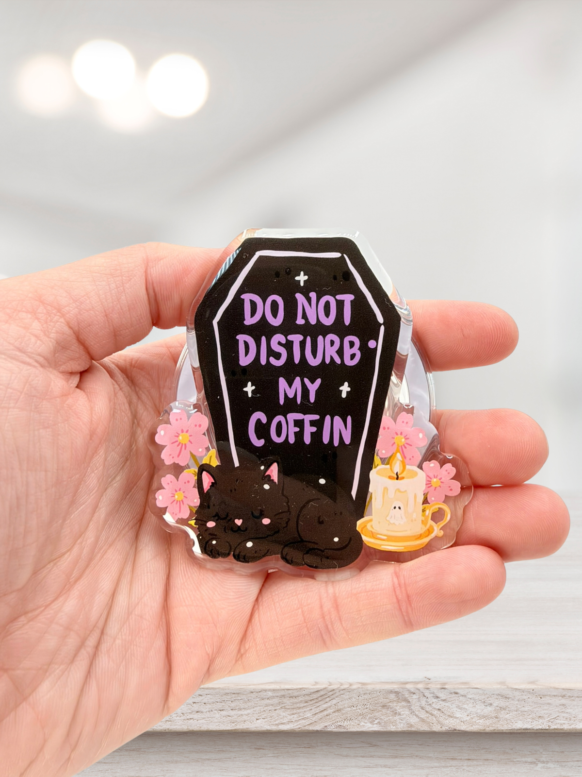 Do Not Disturb My Coffin | MagSafe Phone Grip