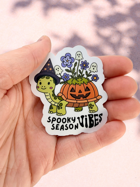 Spooky Vibes Season | Matte Sticker