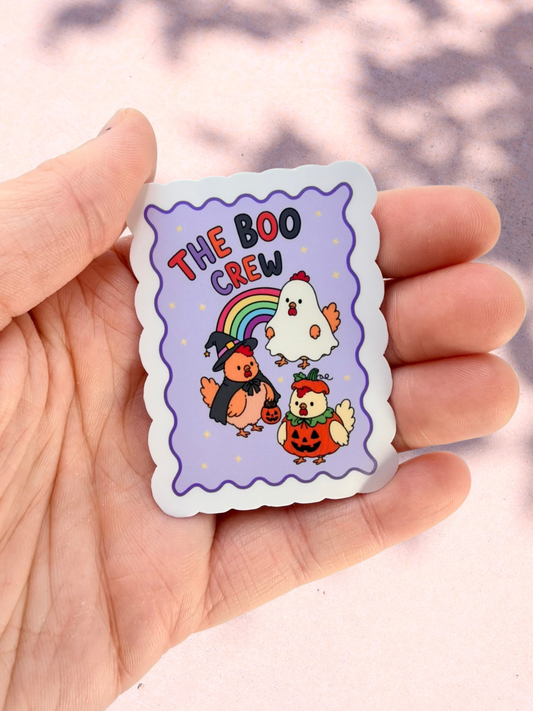 The Boo Crew | Matte Sticker