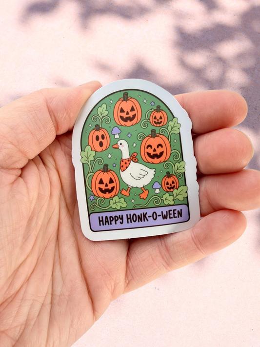 Happy Honk-O-Ween | Matte Sticker