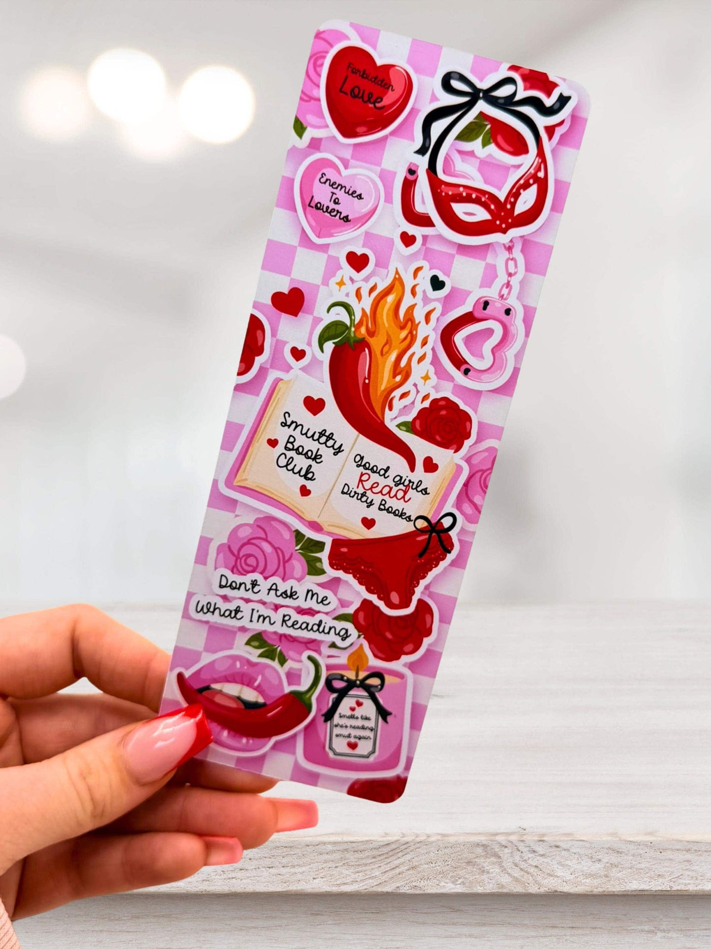 Smutty Book Club Bookmark | Dark Romance Bookmark