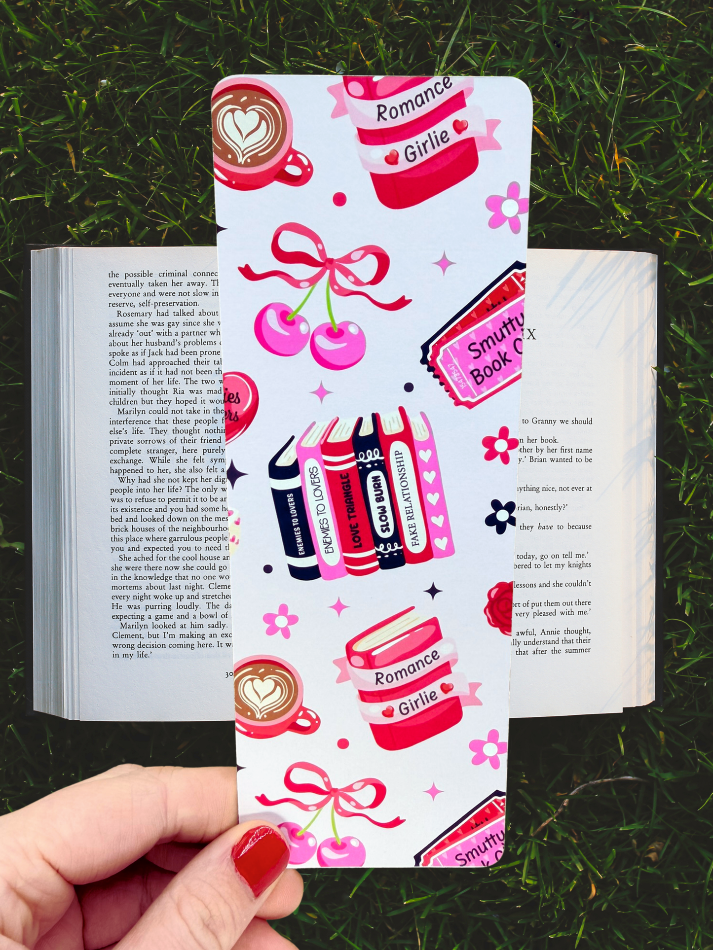 Romance Tropes Bookmark | Enemies to Lovers Bookmark