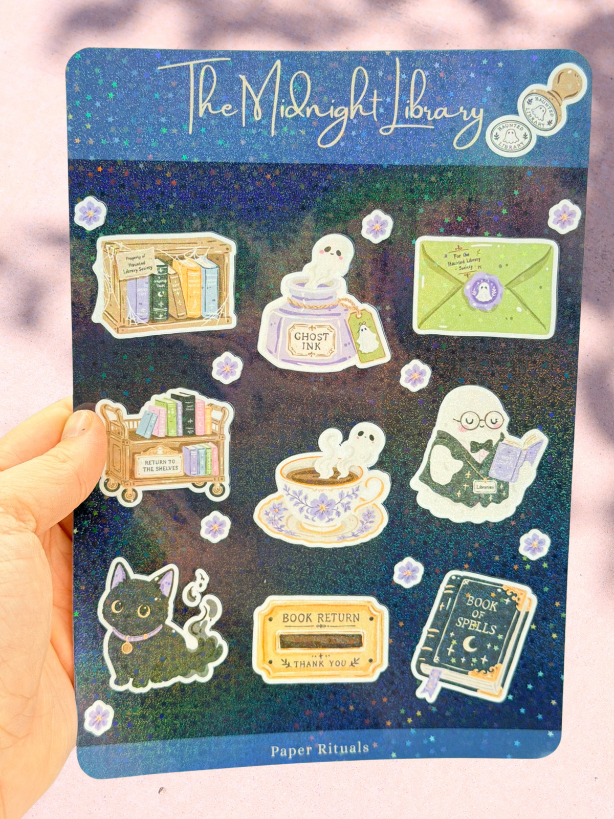 The Midnight Library | Sticker Sheet