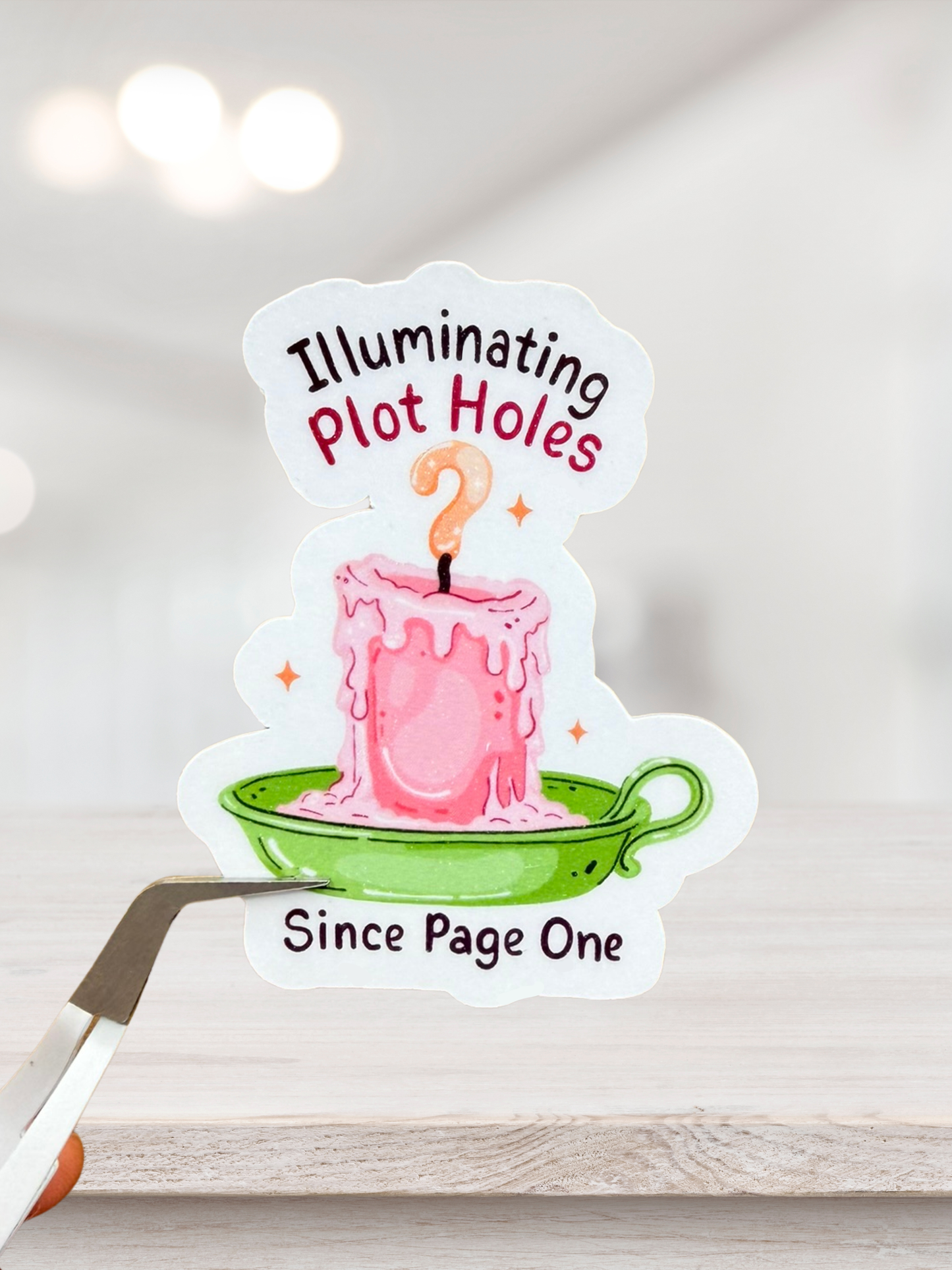 Illuminating Plot Holes | Fantasy Sticker