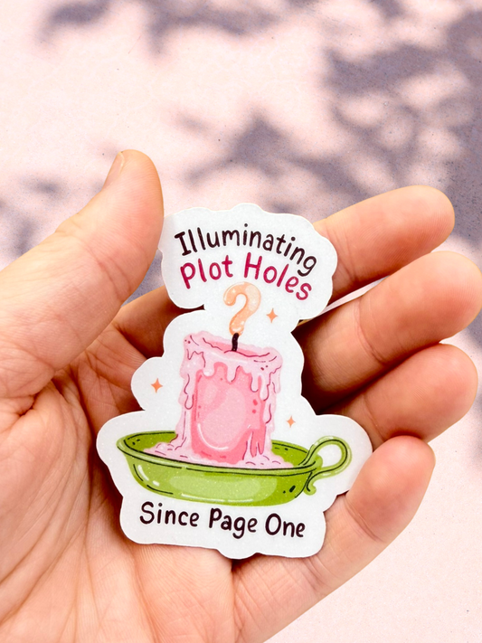 Illuminating Plot Holes | Fantasy Sticker