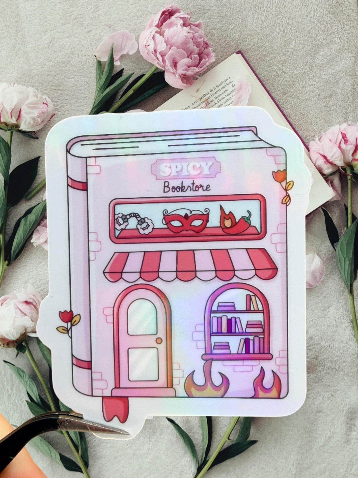 Spicy Bookstore Sticker | Dark Romance Reader Sticker
