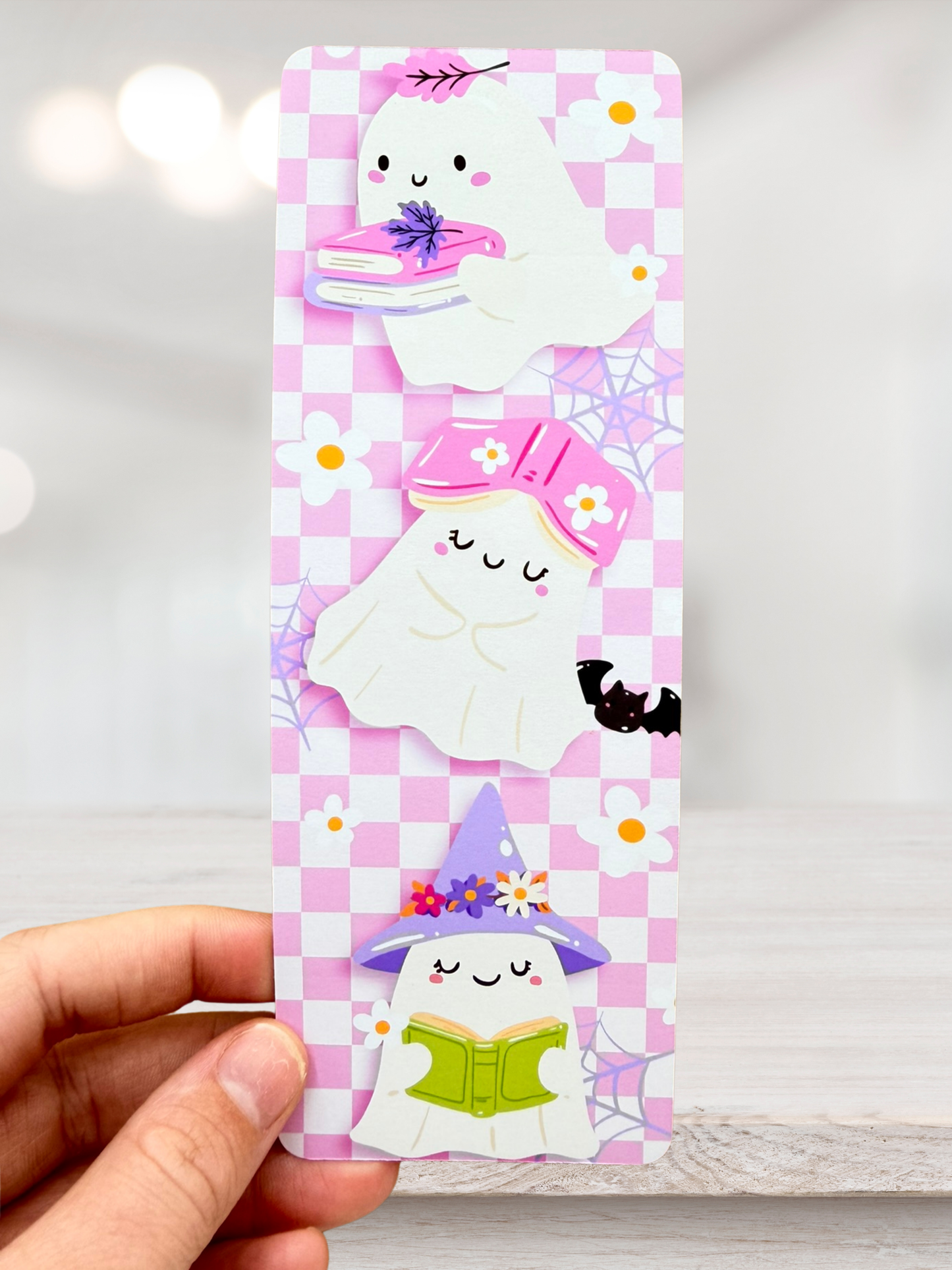 Ghost Reader Bookmark | Cute Spooky Bookmark