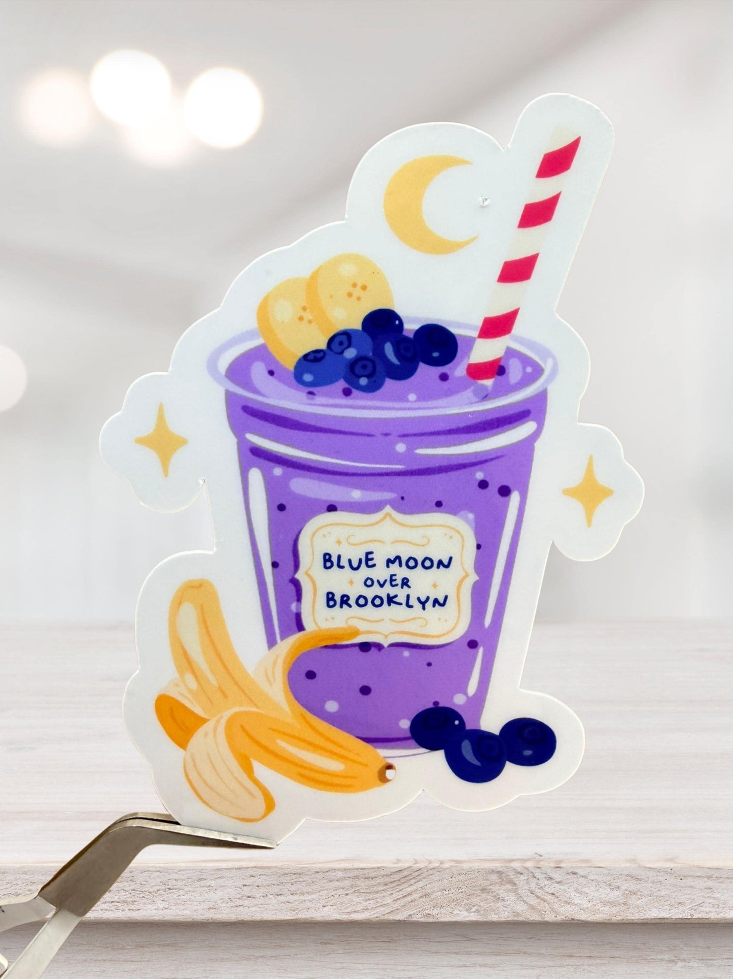 Blue Moon Over Brooklyn Sticker | Heated Rivalry Inspired