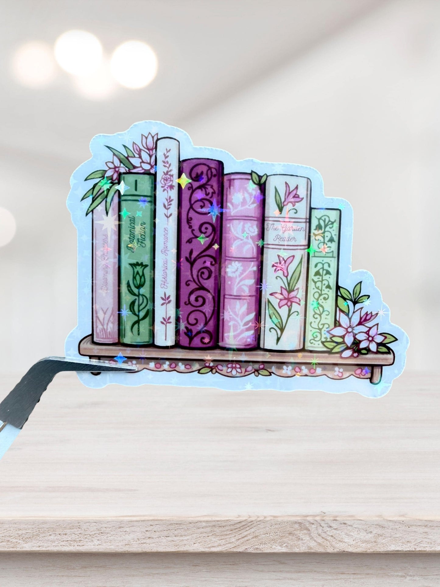 Bookshelf Sticker | Bookish Sticker