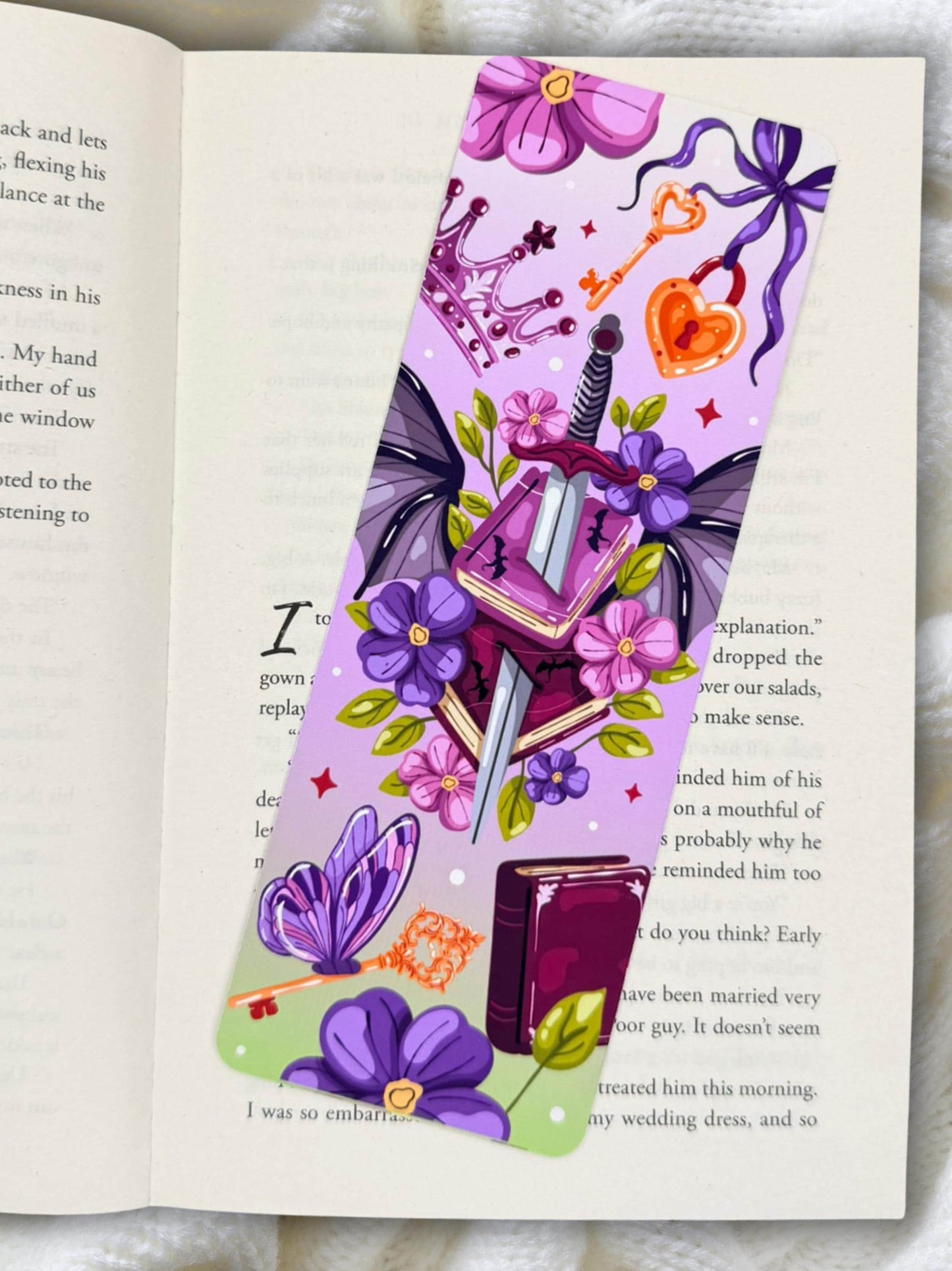 Dragon Fantasy Bookmark | Dark Fantasy Bookmark