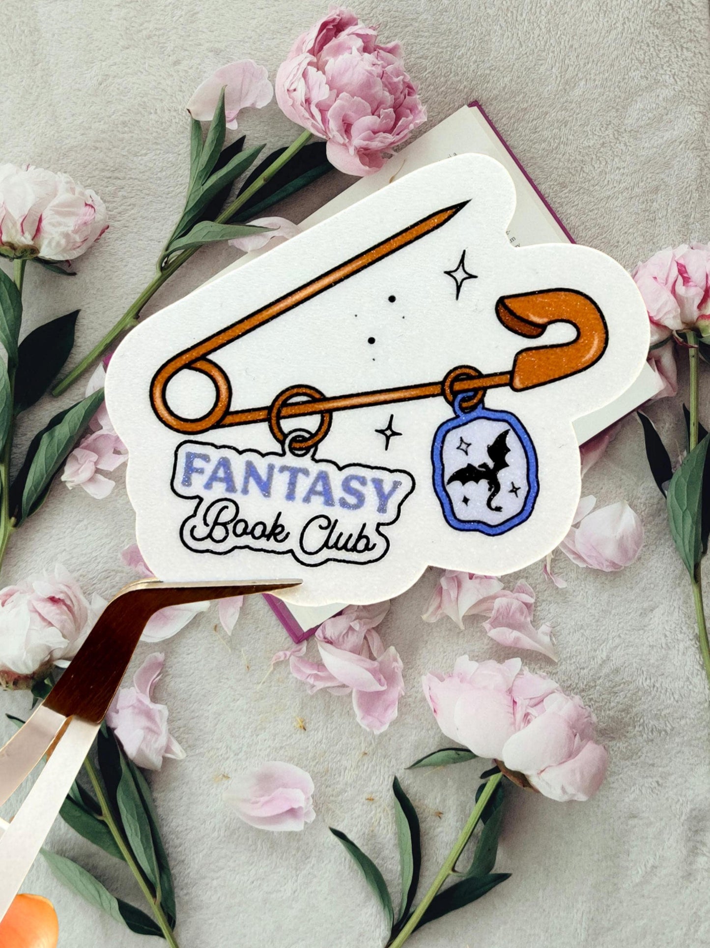 Fantasy Book Club Sticker | Bookish Fantasy Sticker