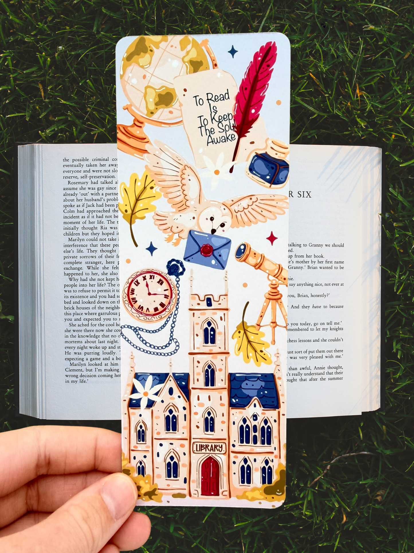 Keep the Soul Awake | Library Bookmark