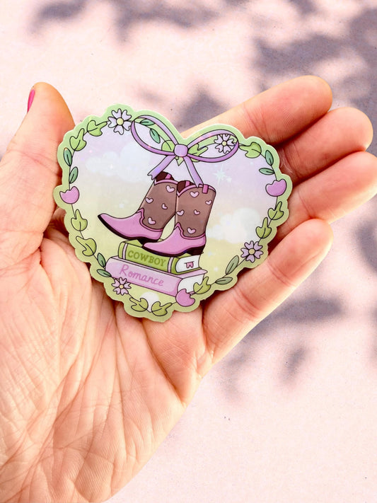 Cowboy Romance Sticker | Cowgirl Aesthetic Sticker