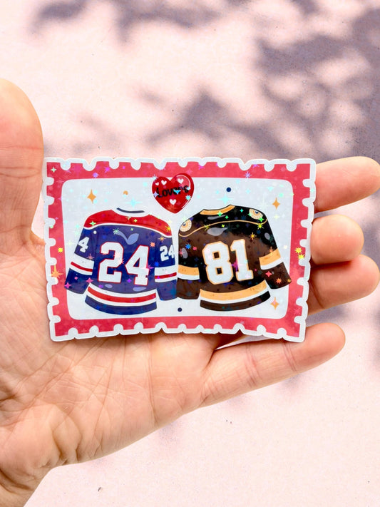 Heated Rivalry Inspired Sticker | Hockey Romance Sticker