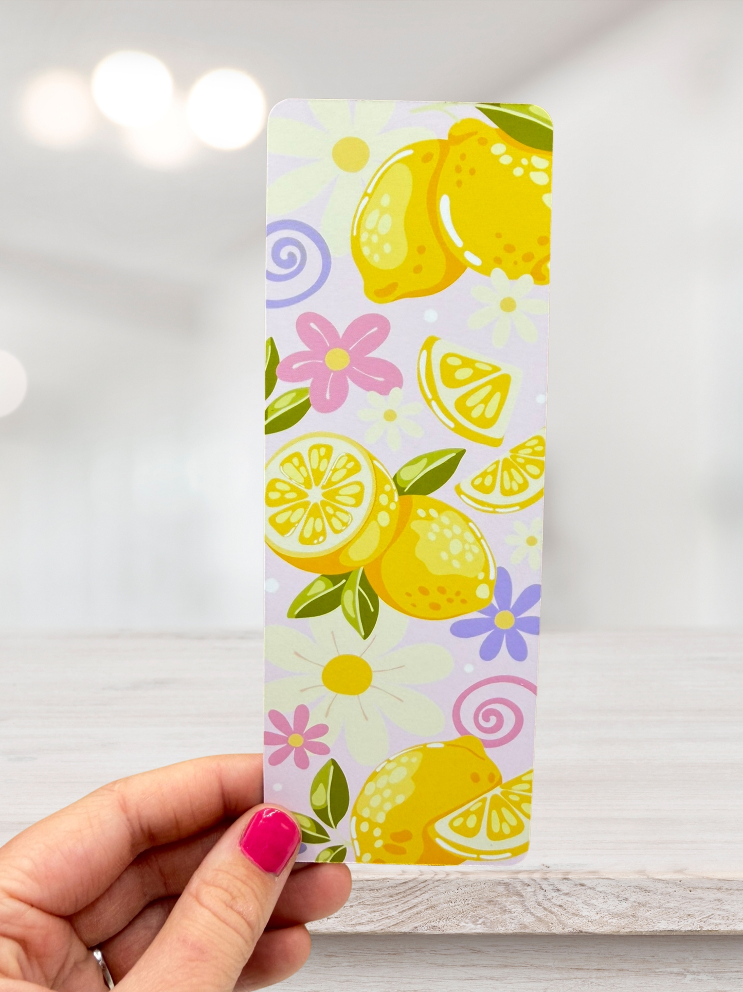 Lemon Bookmark | Cute Summer Bookmark