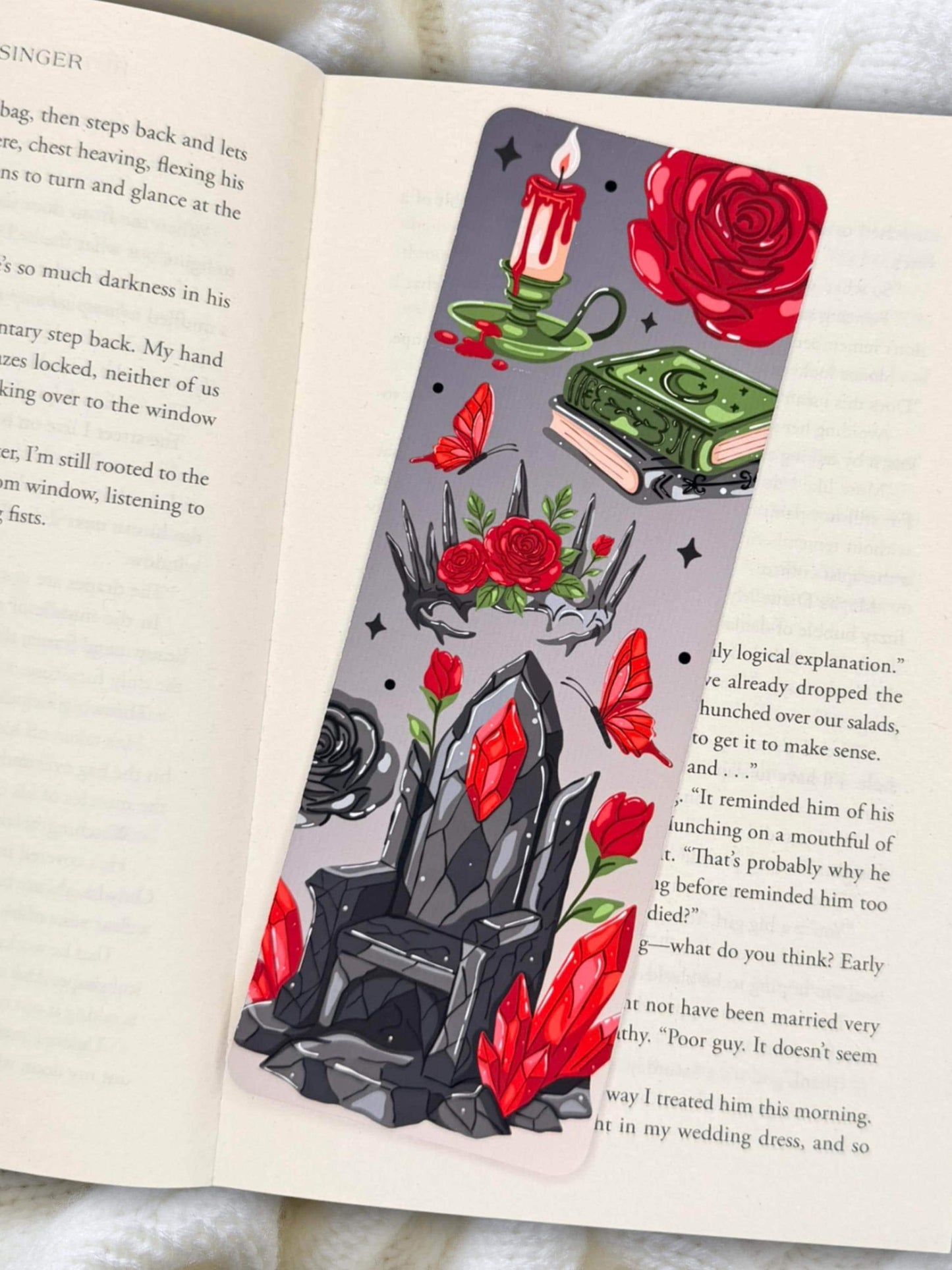 Dark Fantasy Bookmark | Gothic Fantasy Bookmark