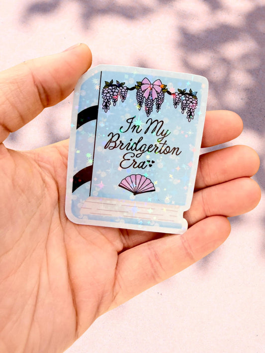 Regency Romance Sticker | “In My Regency Era” Bookish Vinyl Sticker