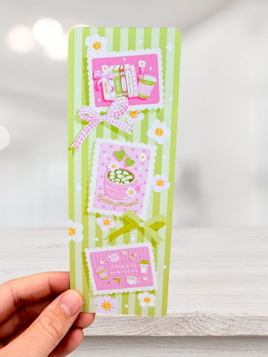 Matcha & Books | Bookmark