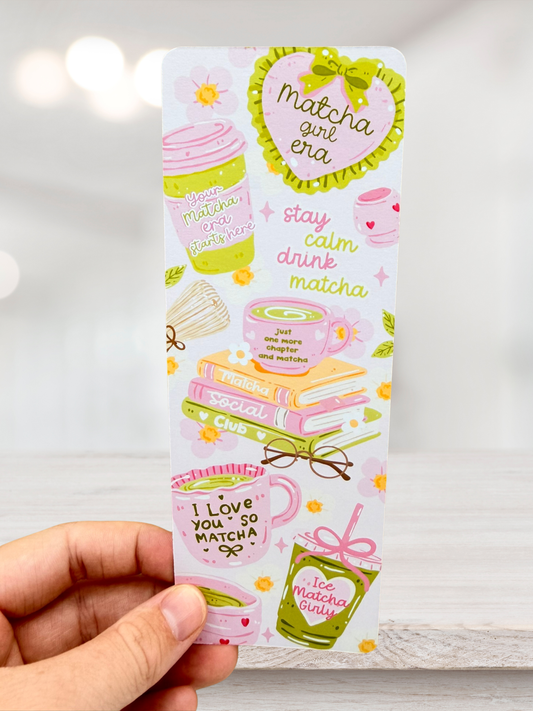 Matcha Girlie Era | Bookmark
