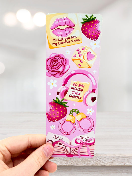 Spicy Chapter Bookmark | Romance Reader Bookmark