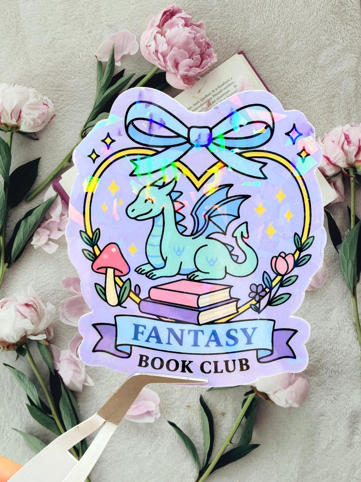 Fantasy Book Club Sticker | Fantasy Reader Sticker