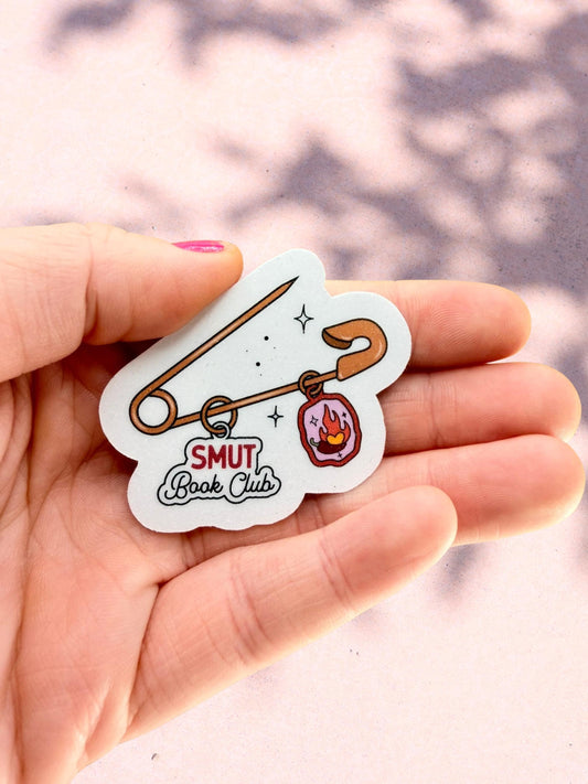 Smut Book Club Sticker | Smut Reader Sticker
