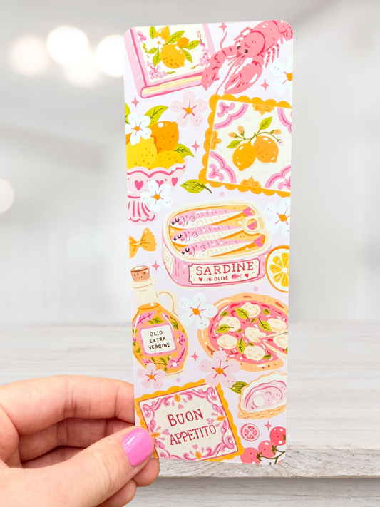 Buon Appetito Bookmark | Italian Foodie Bookmark