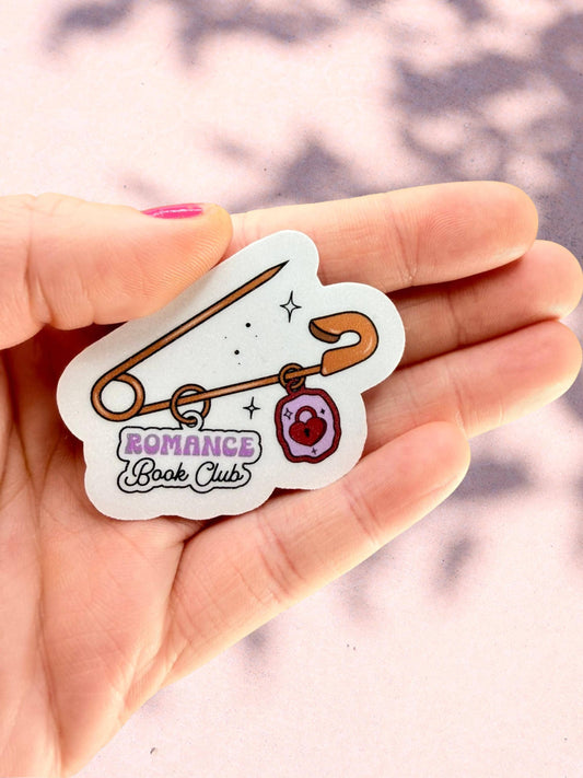 Romance Book Club Sticker | Romance Reader Sticker