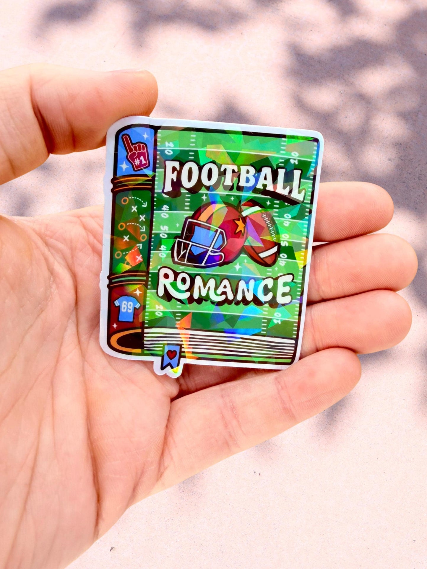 Football Romance Sticker | Sports Romance Bookish Sticker