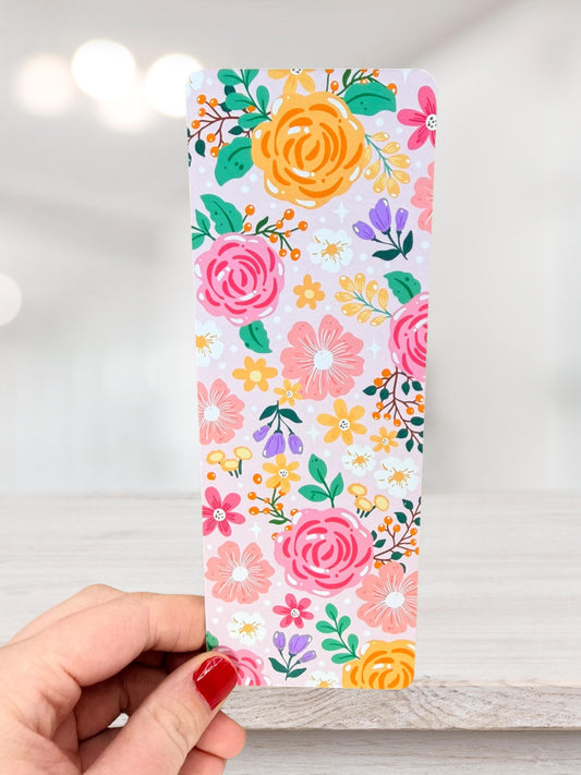 Floral Bookmark | Colourful Flower Bookmark