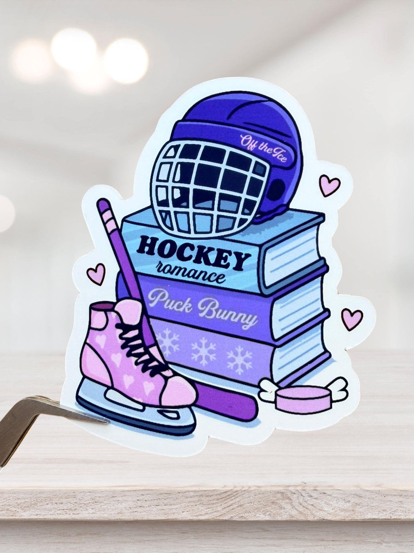 Hockey Romance Sticker | Sports Romance Sticker