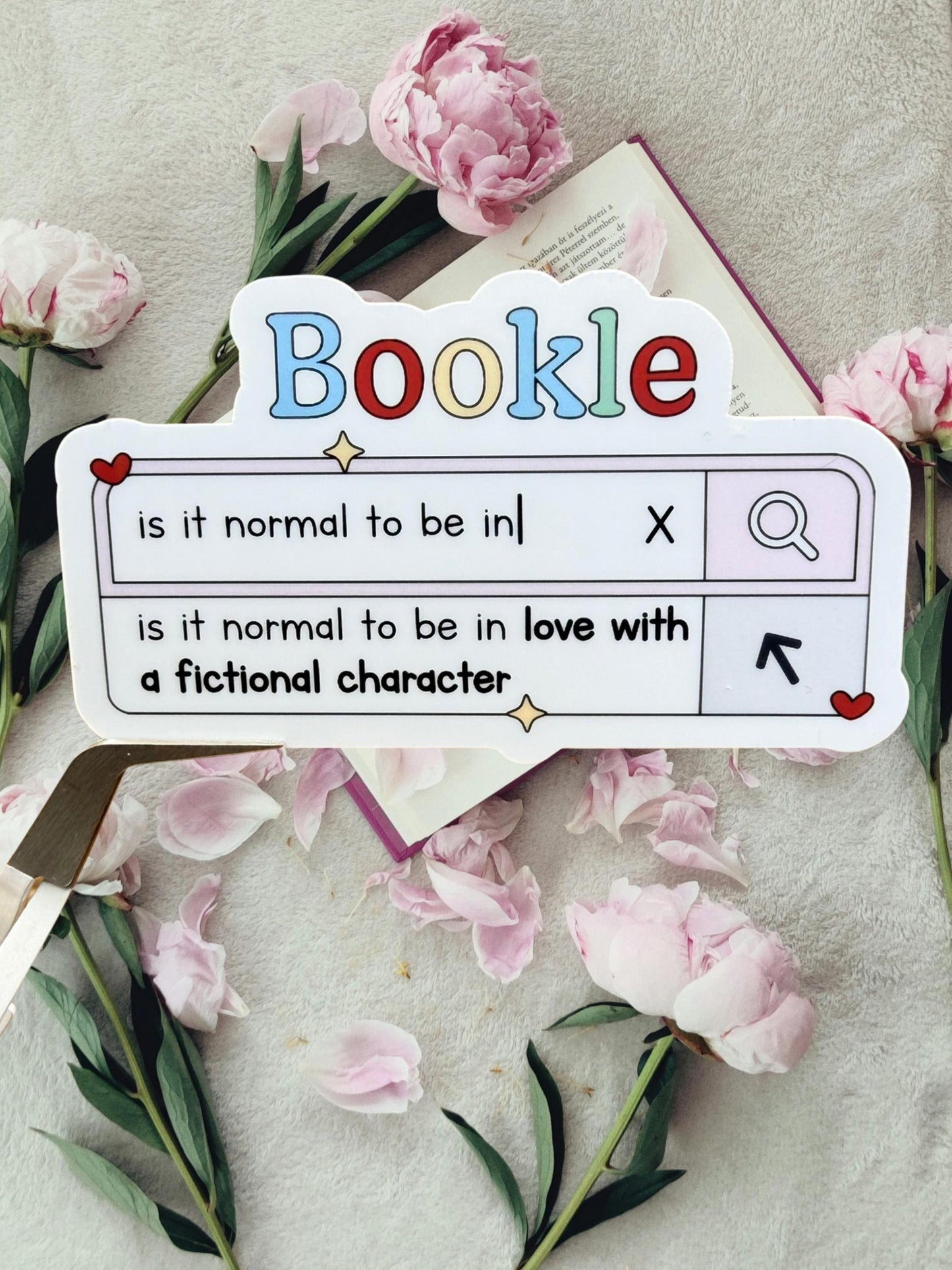 Book Lover Quote Sticker | Fictional Character Quote Sticker